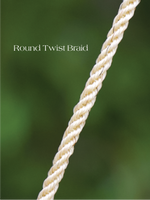 Two Braid Tie Hatband